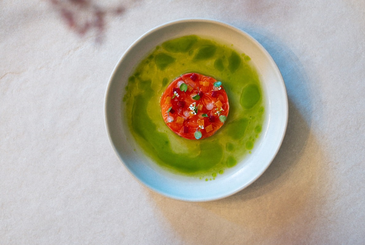 Christian Bauer, Foodbild - Dry-Aged-Forelle