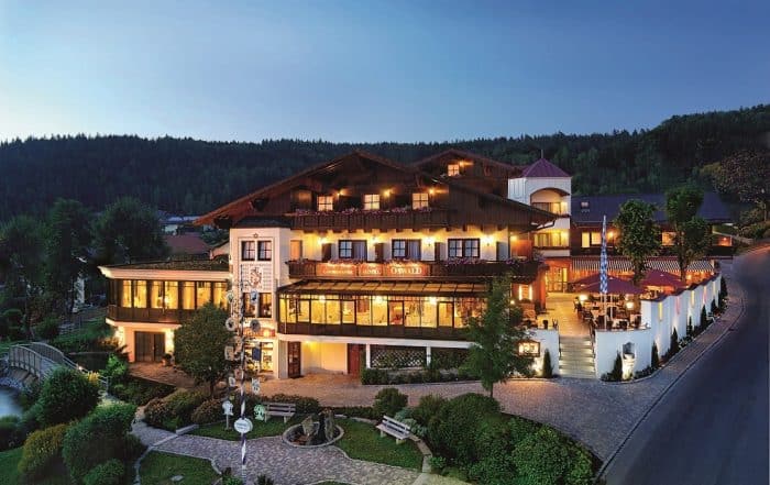 Landromantik Hotel Oswald Teisnach, außen