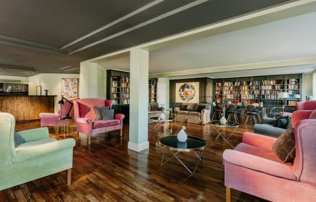 Landhaus Stricker Sylt, Bibliothek