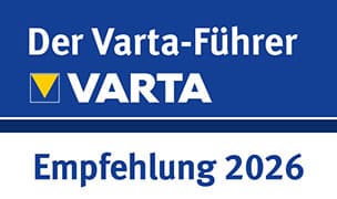 Varta-Führer Empfehlungssiegel 2026 Varta-Führer Empfehlungssiegel 2026 304 x 180 px