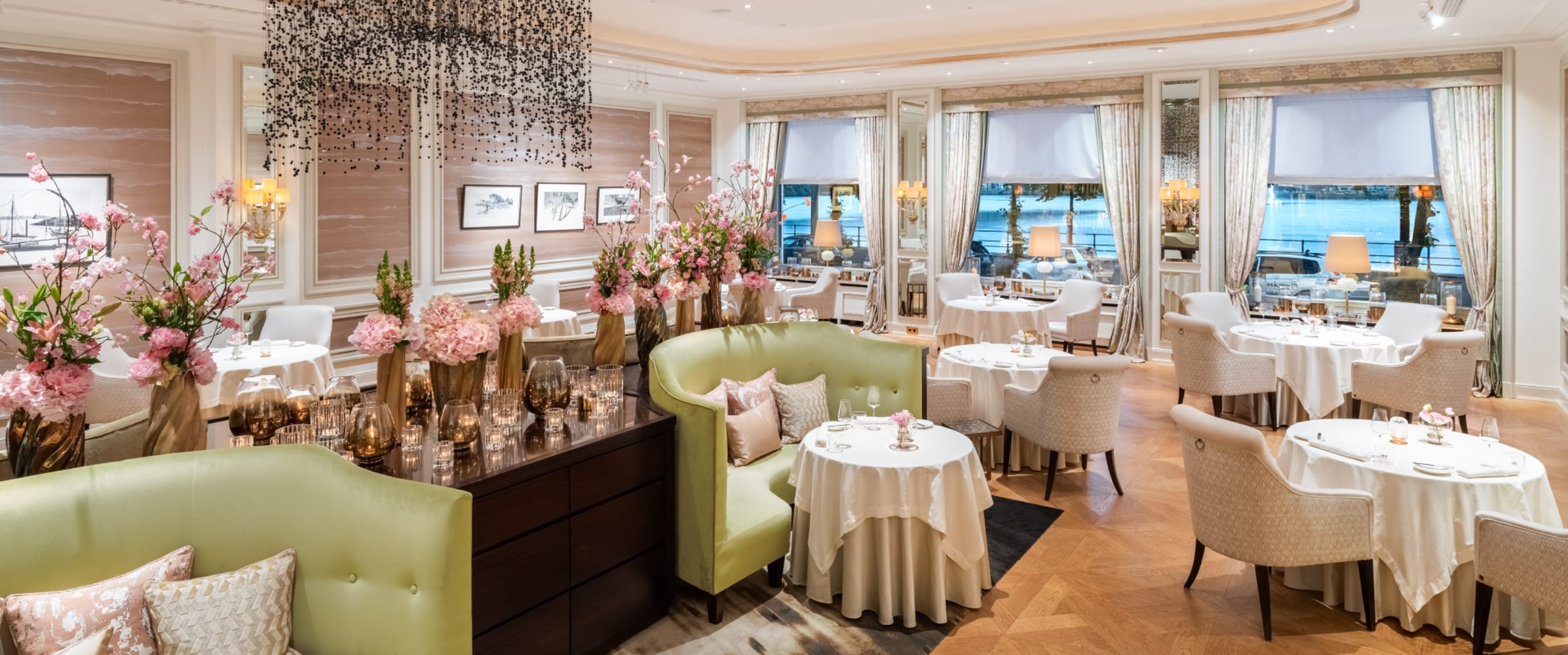 Interieur Restaurant Haerlin in Hamburg