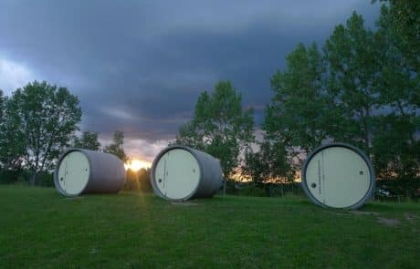 dasparkhotel Bottrop, außen abends