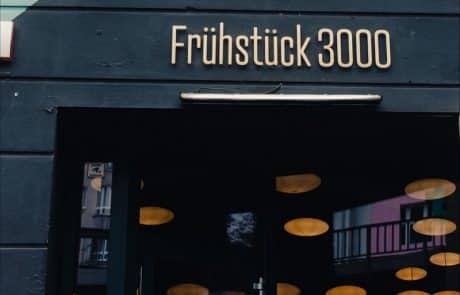 Restaurant Frühstück 3000 Berlin, außen