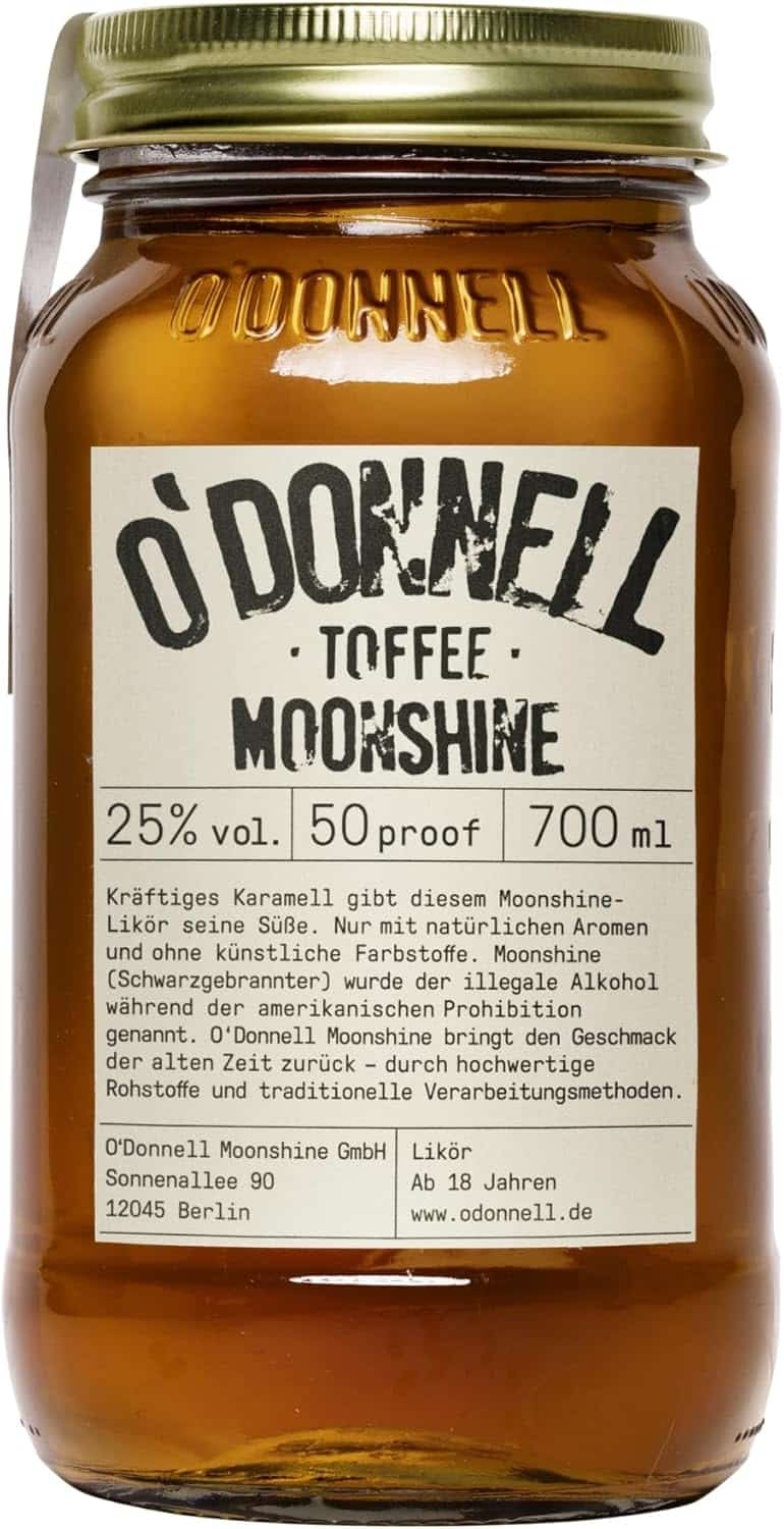 O’Donnell Moonshine Toffee-Likör