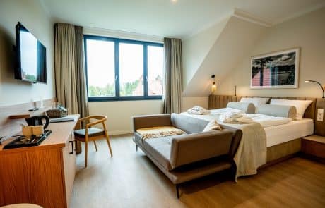 Farmer Hotel Basedow, Zimmer