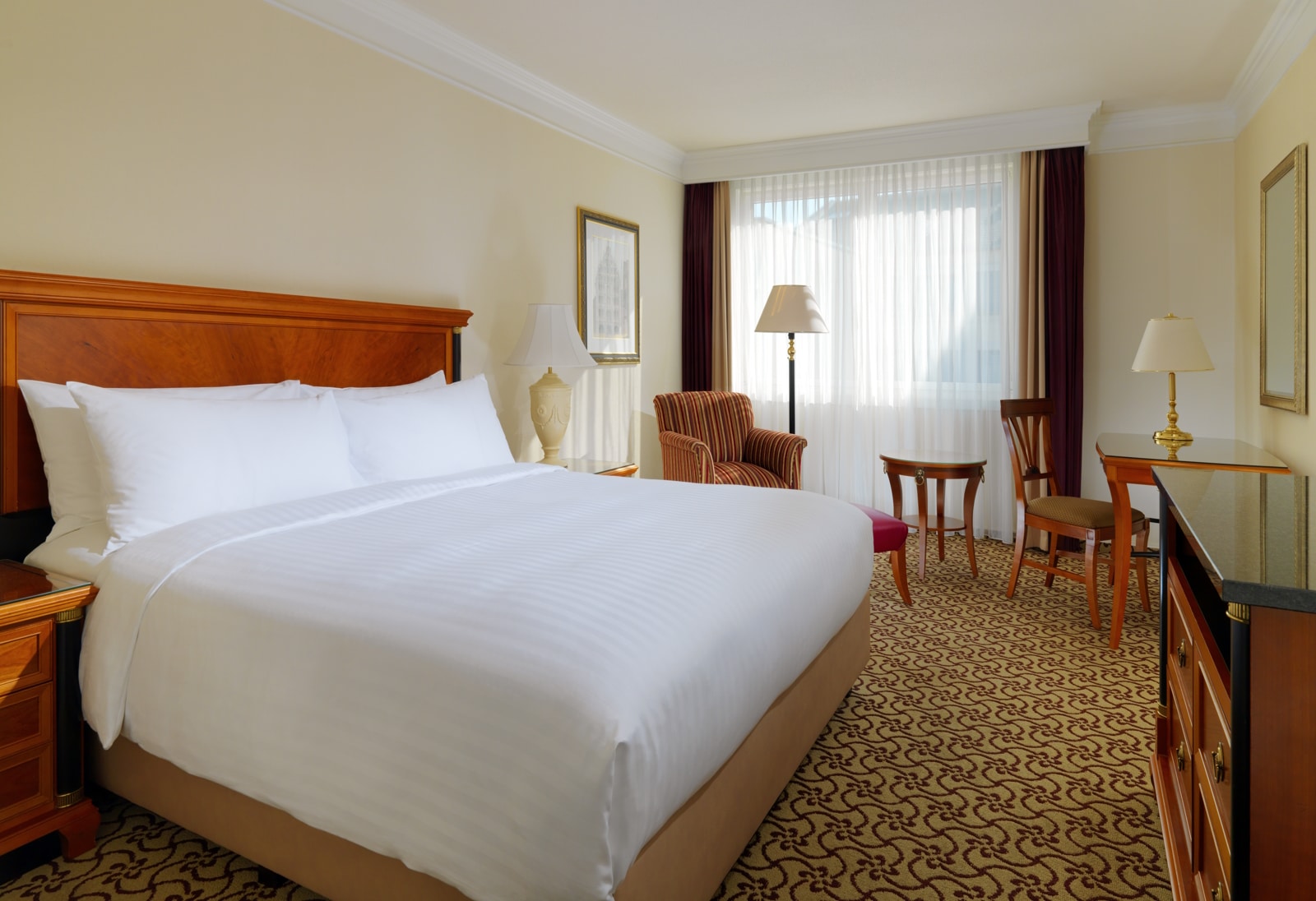 Ansicht Doppelzimmer im Leipzig Marriott Hotel
