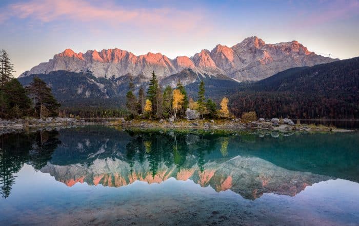 Zugspitze mit Seeblick