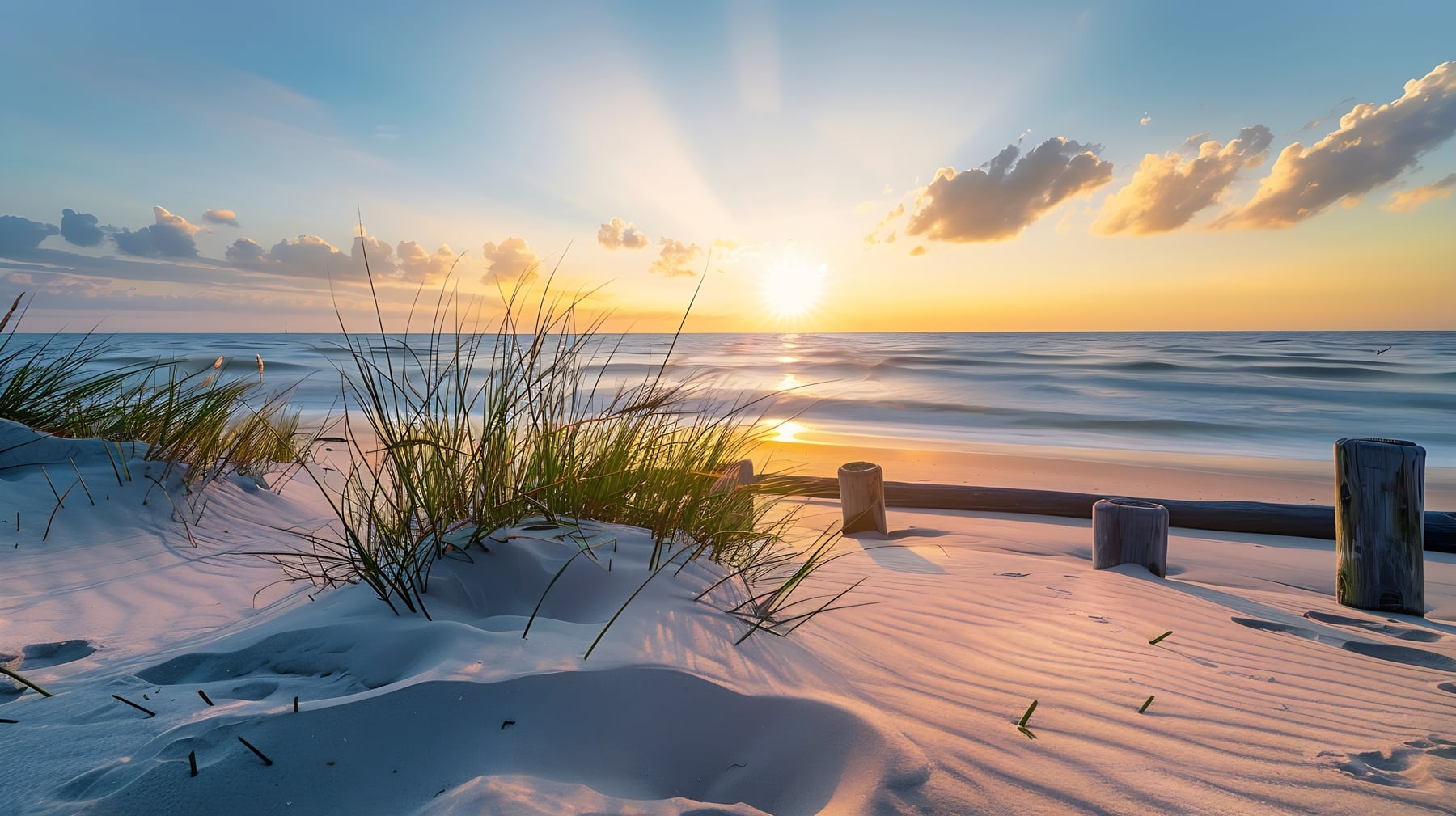 Sonnenaufgang in Hörnum auf Sylt