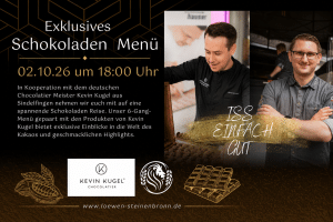 SCHOKOLADEN MENÜ mit Kevin Kugel