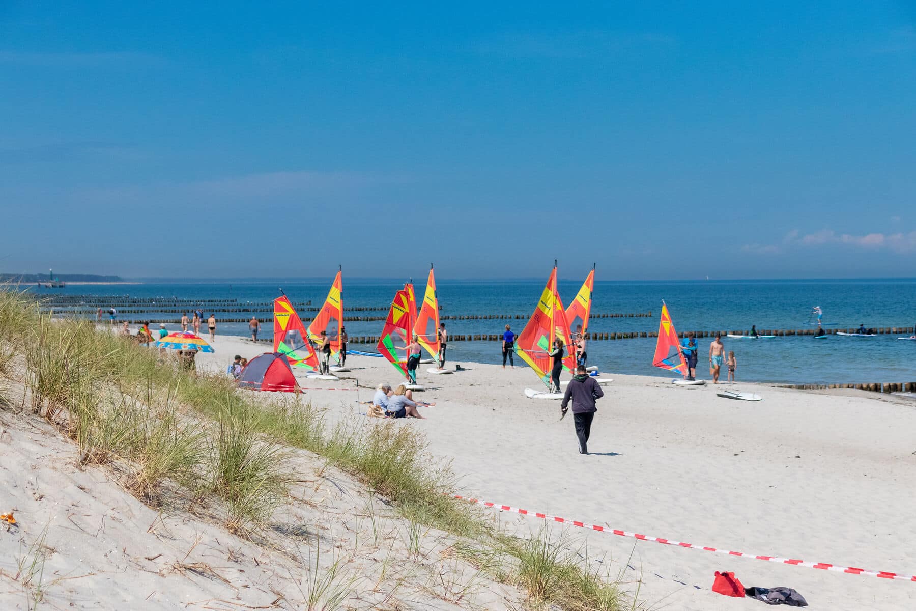 Segelschule am Zingster Sportstrand