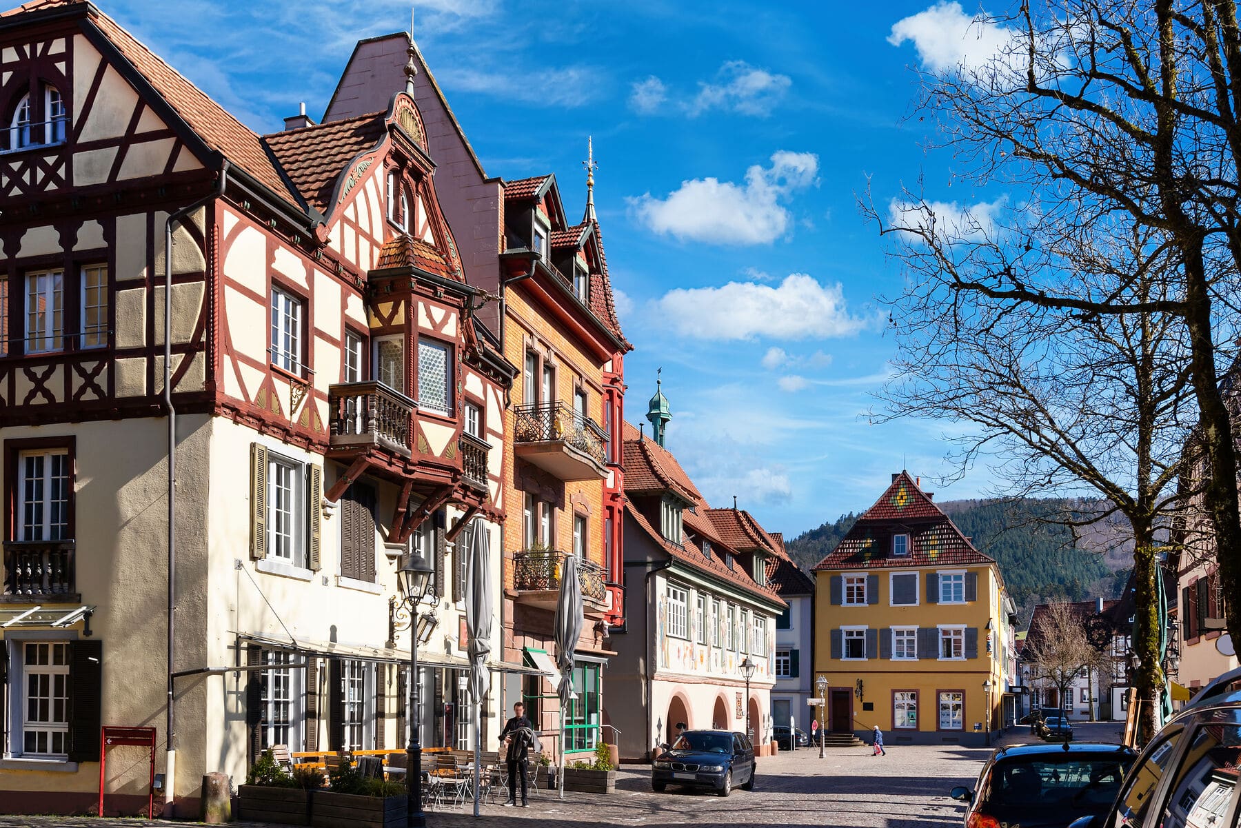 Picturesque old town of Haslach im Kinzigtal, Germany Picturesque old town of Haslach im Kinzigtal, Germany