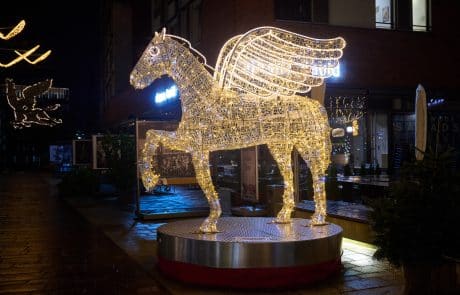 HafenCity Weihnachtsmarkt Pegasus HafenCity Weihnachtsmarkt Pegasus