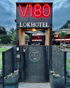 Lok-Hotel Wiesenburg, außen