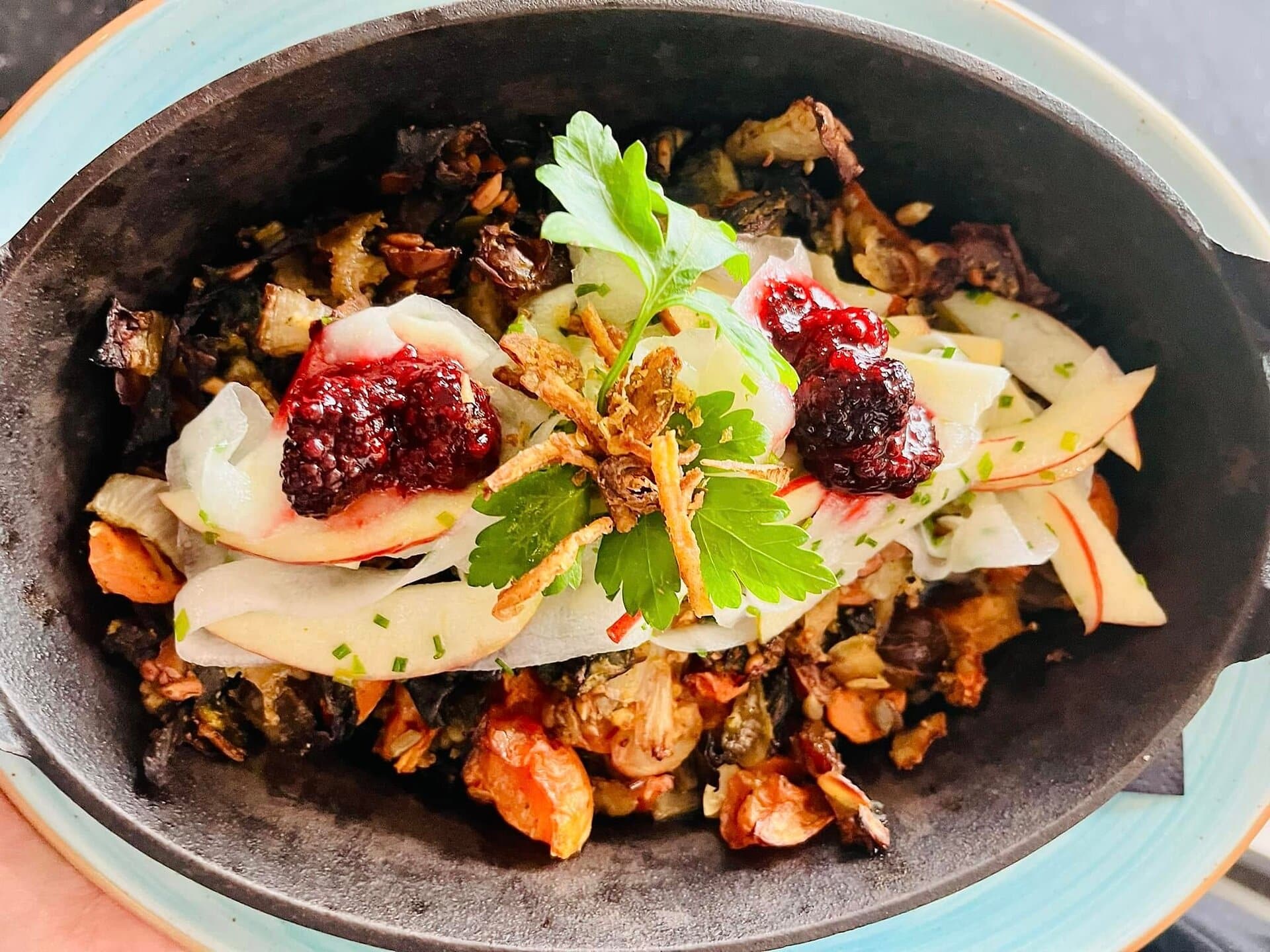 Tower Restaurant Cockpit Trebbin, Foodbild Tower Restaurant Cockpit Trebbin, Foodbild