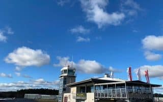 Tower Restaurant Cockpit Trebbin, außen