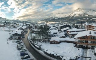 Ellmau in Tirol im Winter