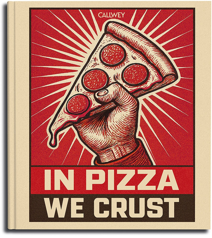 In Pizza we crust Buchcover