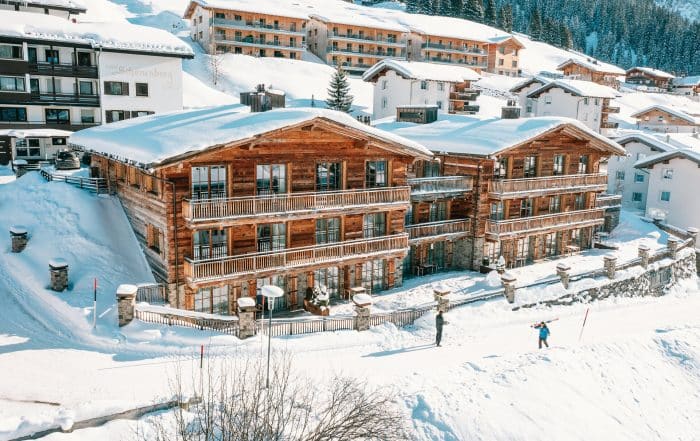 Chalet «Residence» Lech, außen - Chalets Österreich