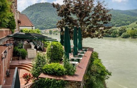 Hotel Schloss Dürnstein, Terrasse