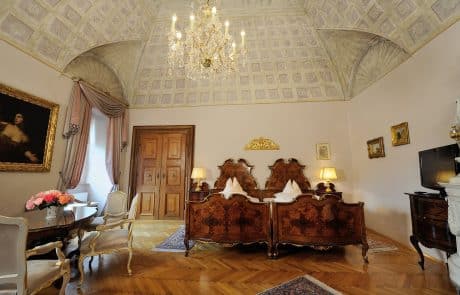 Hotel Schloss Dürnstein, Zimmer