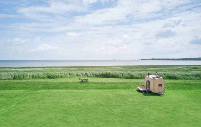 Green Tiny House Hooksiel, außen - Wangerland