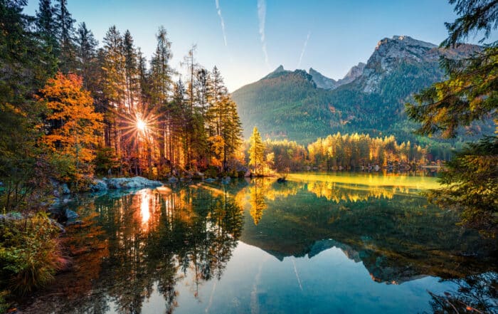 Herbst, Bayerische Alpen - Indian Summer