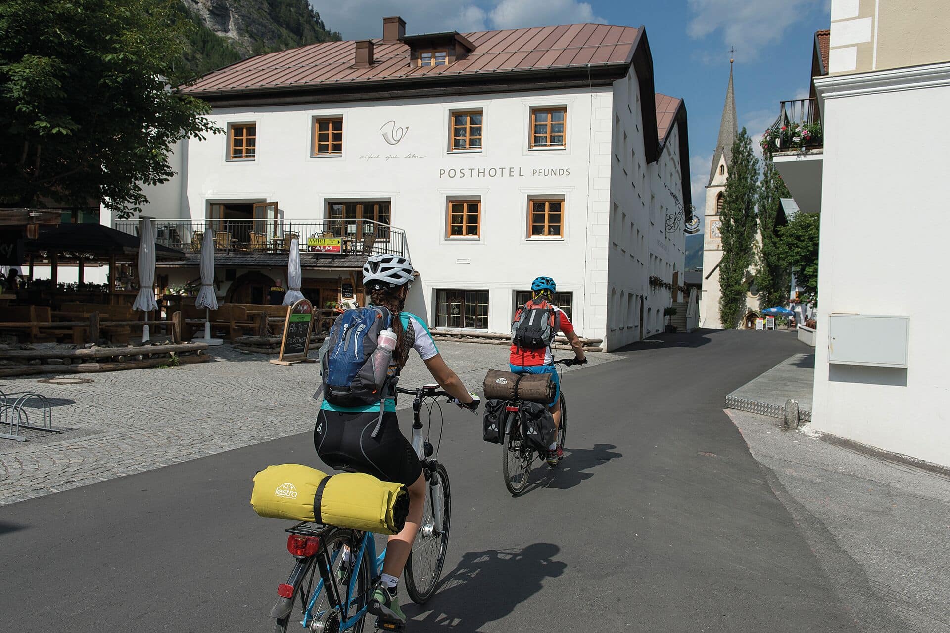 Radfahren in Pfunds, Tirol - Via Claudia Augusta