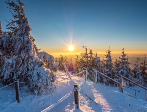 Winterwandern im Fichtelgebirge: Der Winterwanderweg Ochsenkopfrunde