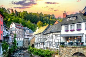 Monschau in der Eifel - romantische Städte