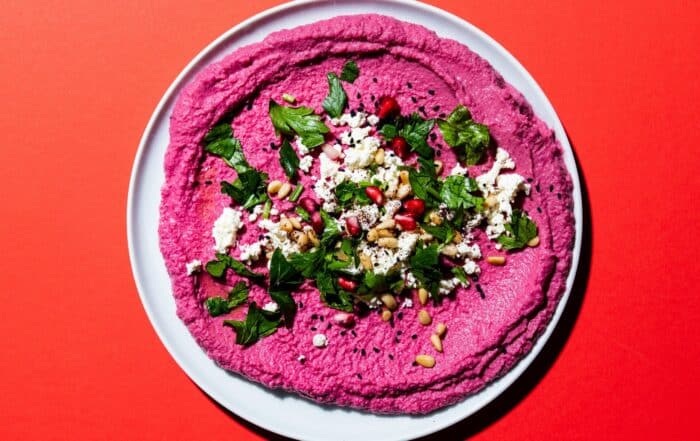 Pink Hummus - The Hummus Bar