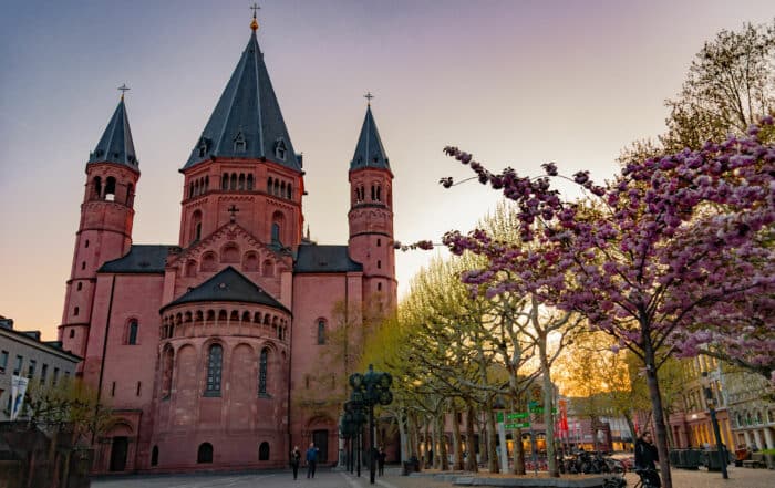 Mainzer Dom im Frühling - Rheinland-Pfalz im Frühling