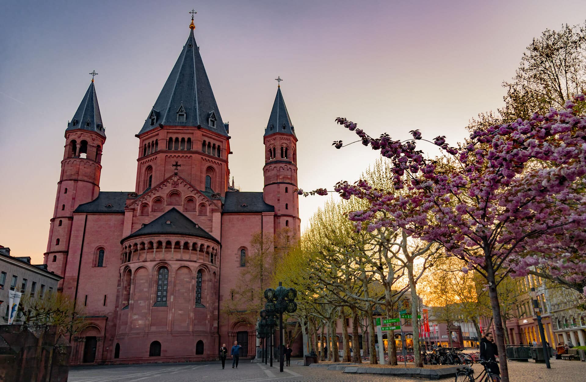 Mainzer Dom im Frühling - Rheinland-Pfalz im Frühling