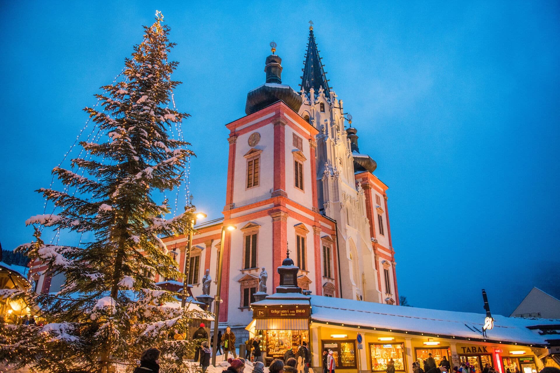 Mariazell, Basilika - Winterorte in Österreich