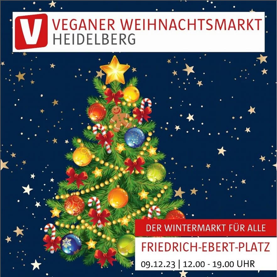 Veganer Weihnachtsmarkt Heidelberg