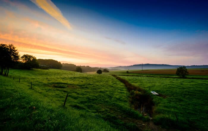 Sonnenaufgang in der Vulkaneifel - VulkaMaar-Pfad