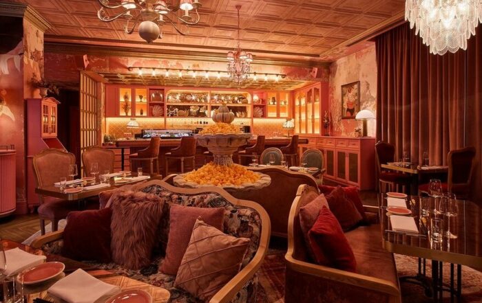 Restaurant The Pink Room Berlin, innen