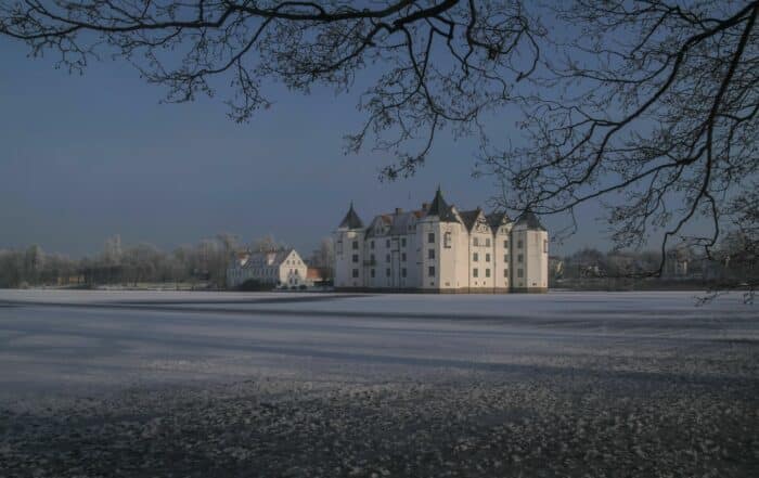 Schloss Glücksburg im Winter
