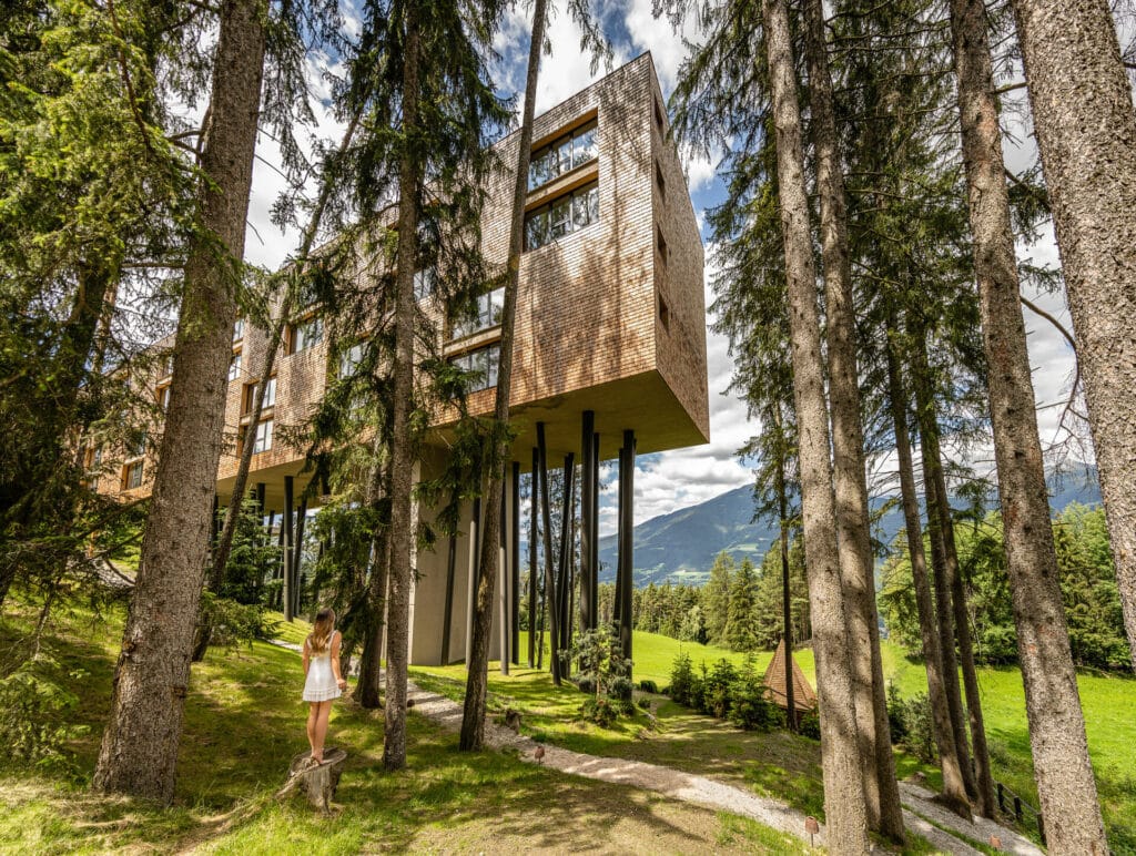 My Arbor Hotel in Südtirol: Schlafen im Baumhaus