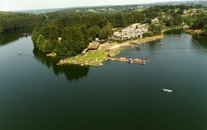 See Robertville, Luftaufnahme - Natur und Landschaft in Ostbelgien