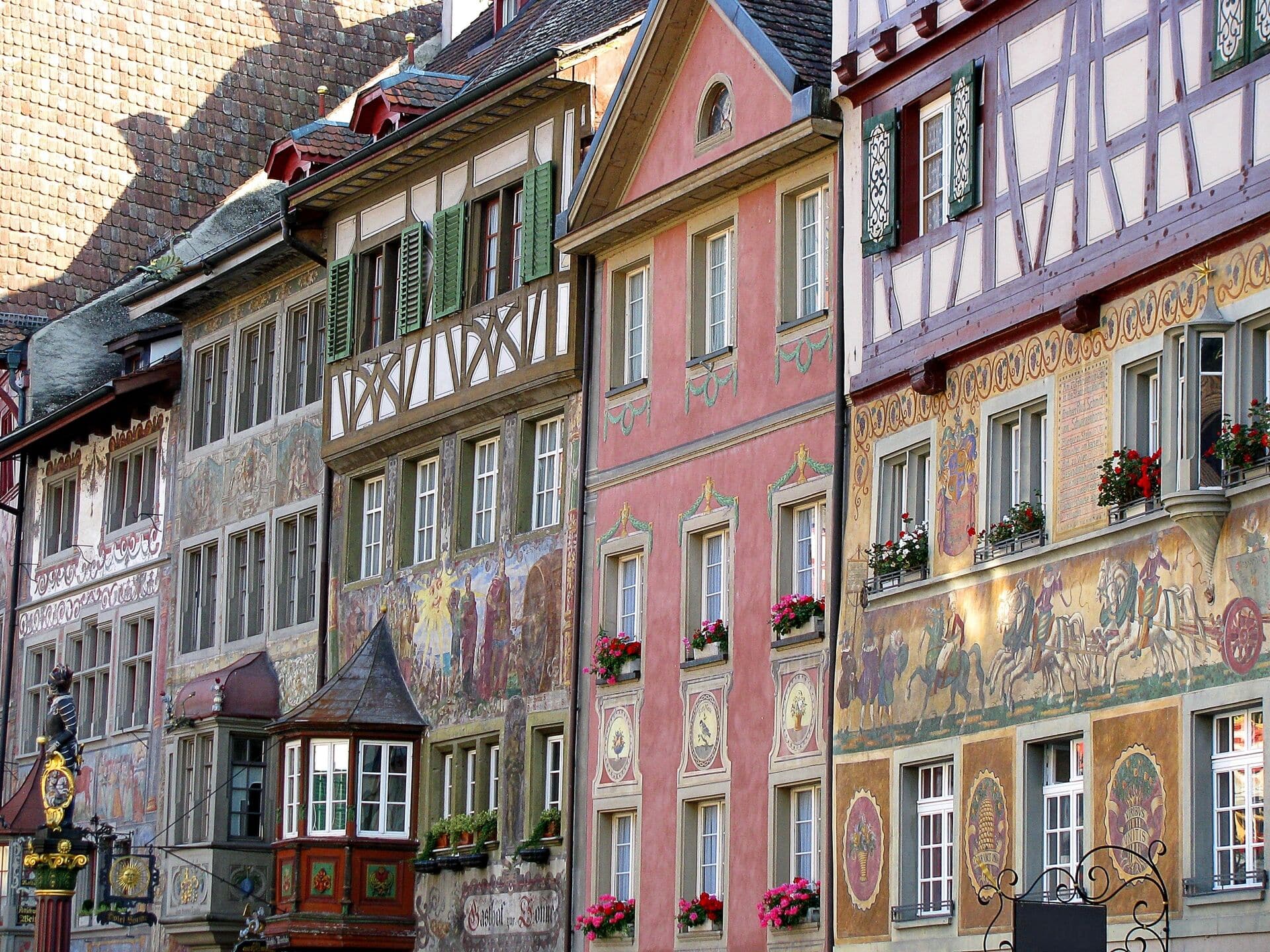 Fassadenmalerein in Stein am Rhein