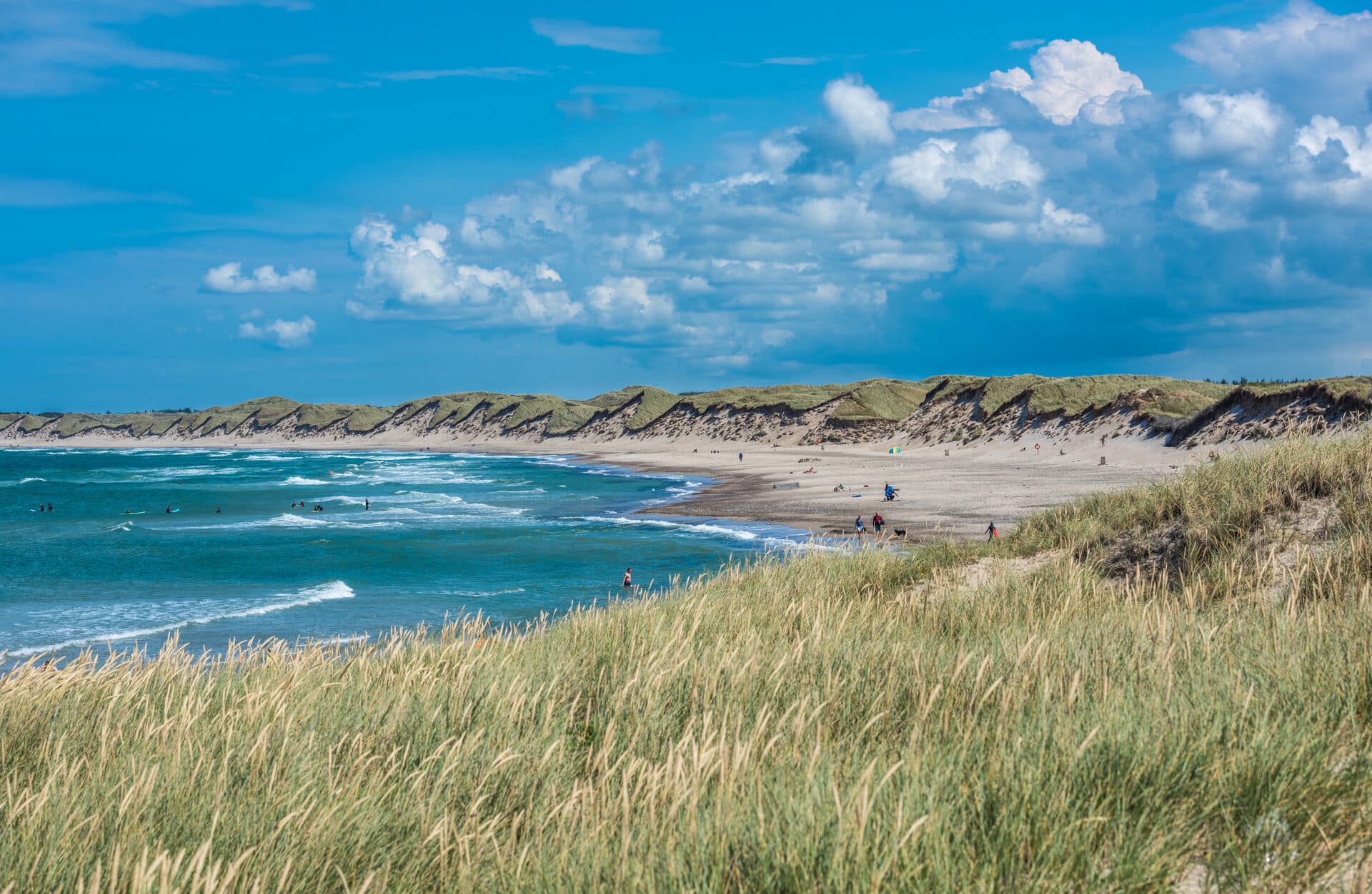 Nordseestrand in Jütland in Dänemark