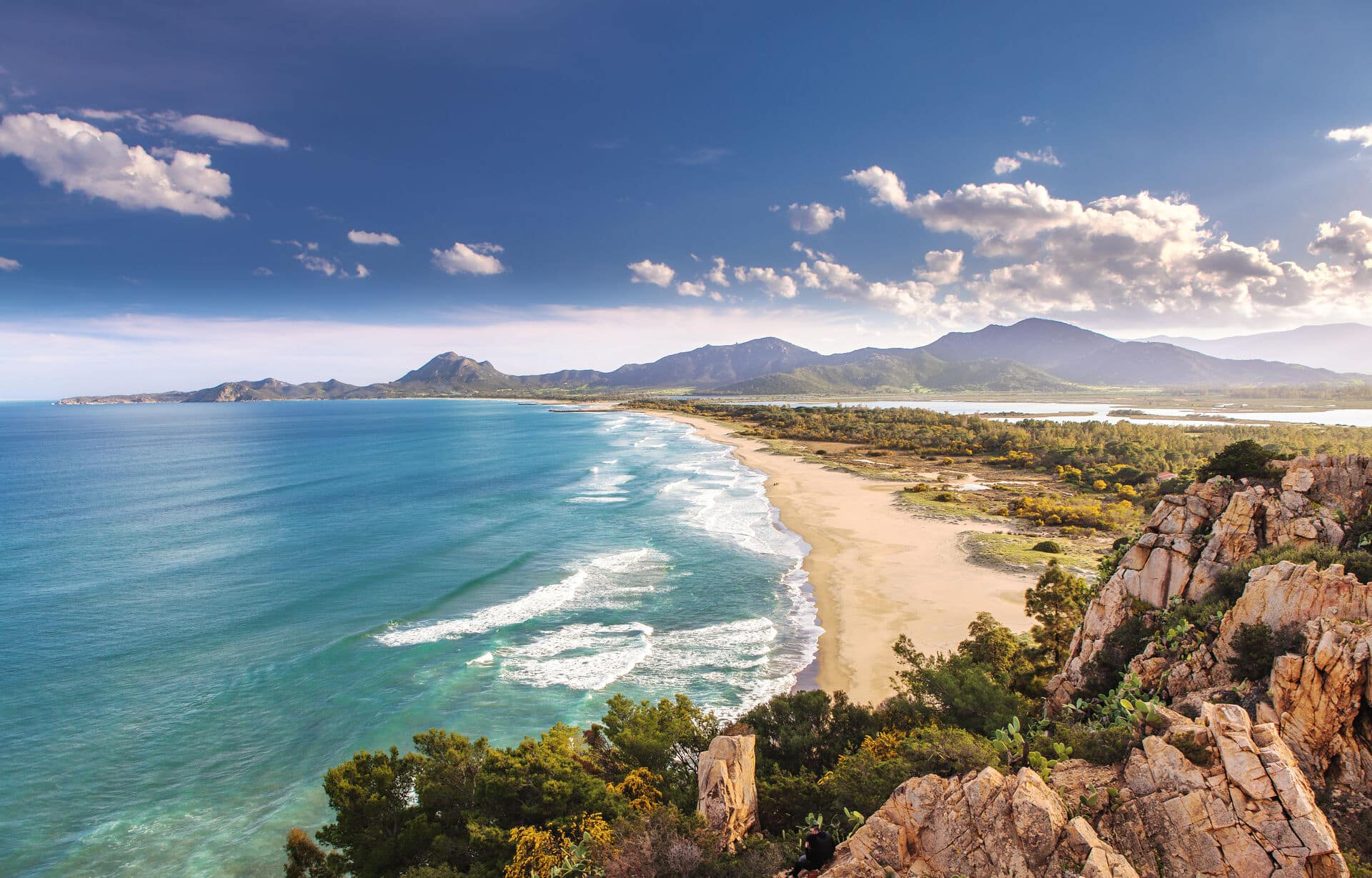 Spiaggia di Colostrai, Sardinien