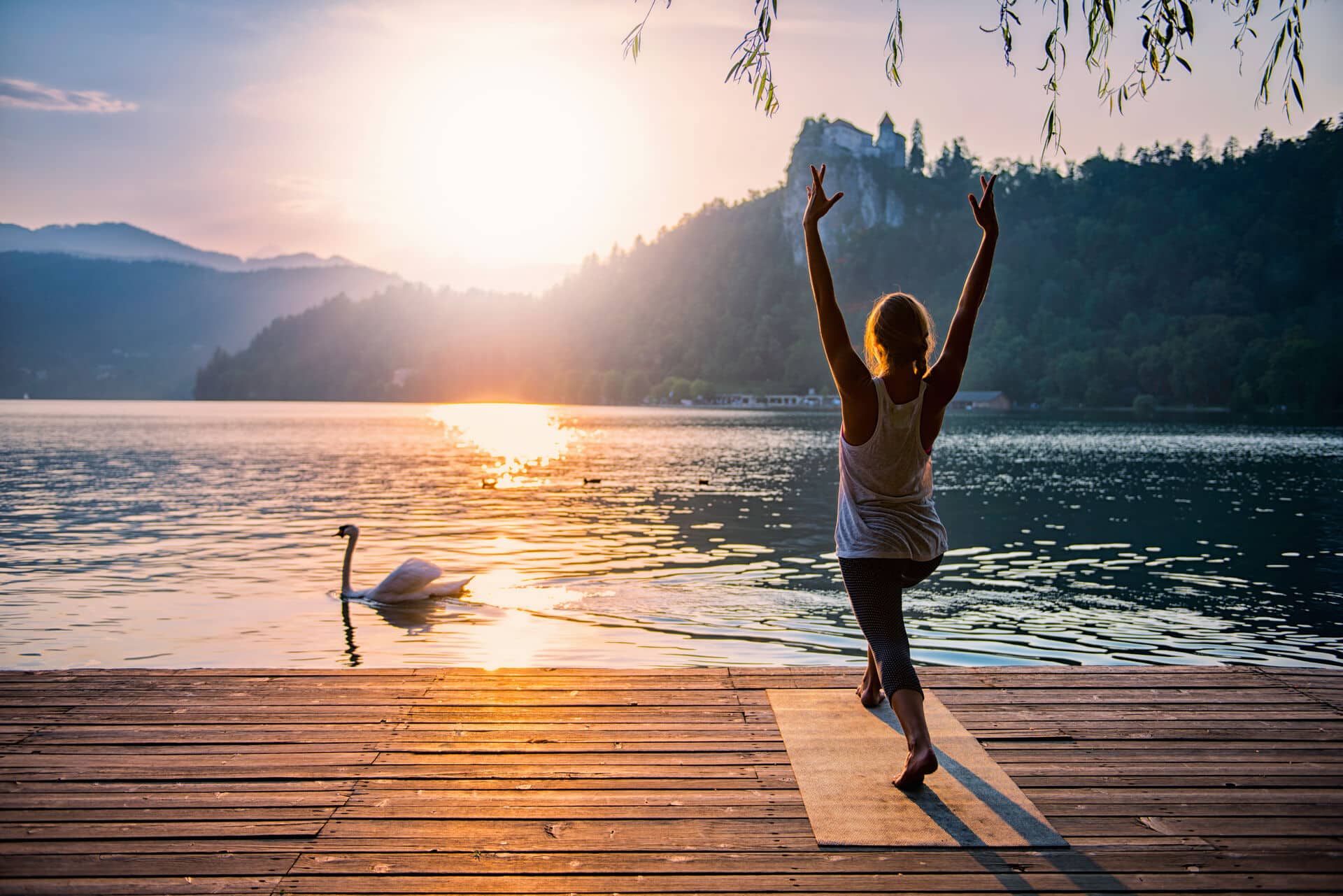 Yoga am See